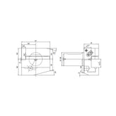 B2A Radial, Short, Coolant B2A-161234~502544 - Makotools Industrial Supply Tools for Metal Cutting